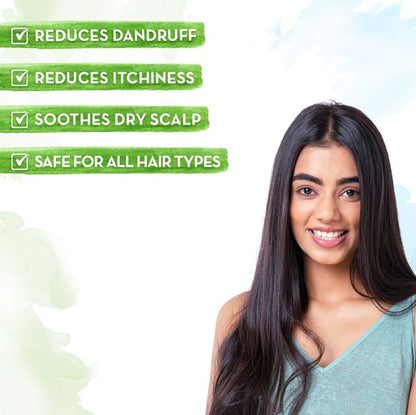 Mamaearth Tea Tree Shampoo for Dandruff Free Hair, 250 ML