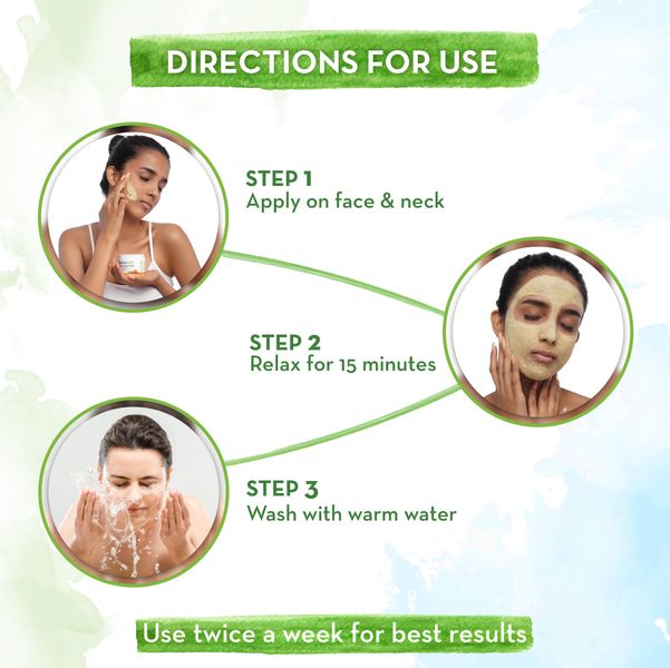 Mamaearth Ubtan Face Pack Mask, 100 ML