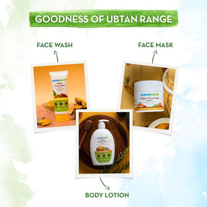 Mamaearth Ubtan Face Pack Mask, 100 ML