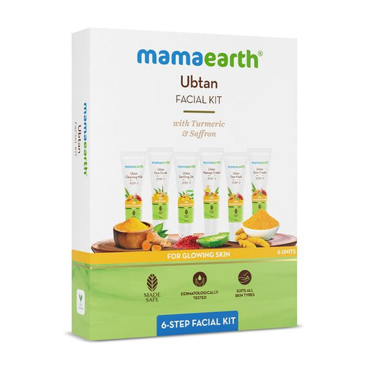 Mamaearth Ubtan Facial Kit, 60 GM