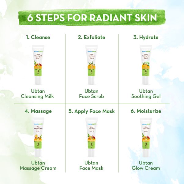 Mamaearth Ubtan Facial Kit, 60 GM