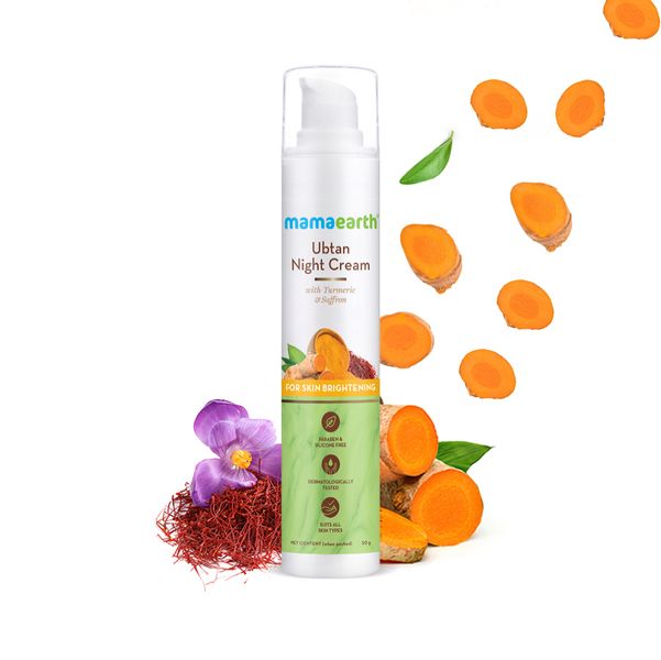 Mamaearth Ubtan Night Cream, 50 GM