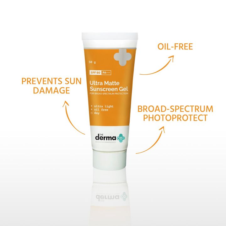 The Derma Co. Ultra Matte Sunscreen Gel, 50 GM