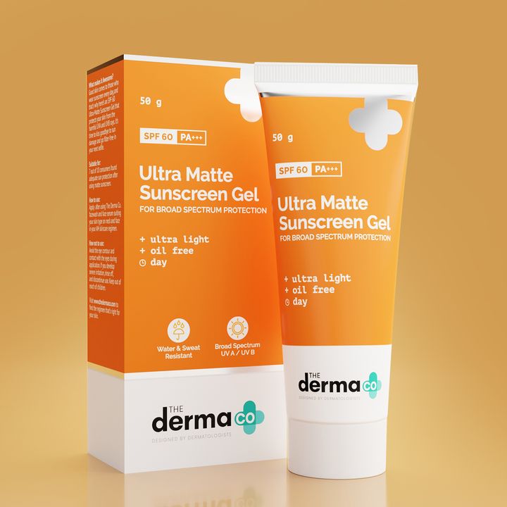 The Derma Co. Ultra Matte Sunscreen Gel, 50 GM