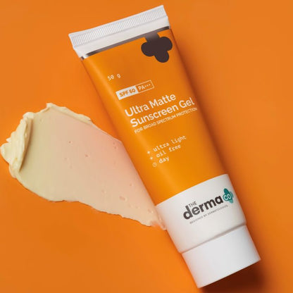 The Derma Co. Ultra Matte Sunscreen Gel, 50 GM