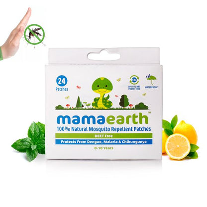 Mamaearth Natural Mosquito Repellent Patches, 24 Pcs
