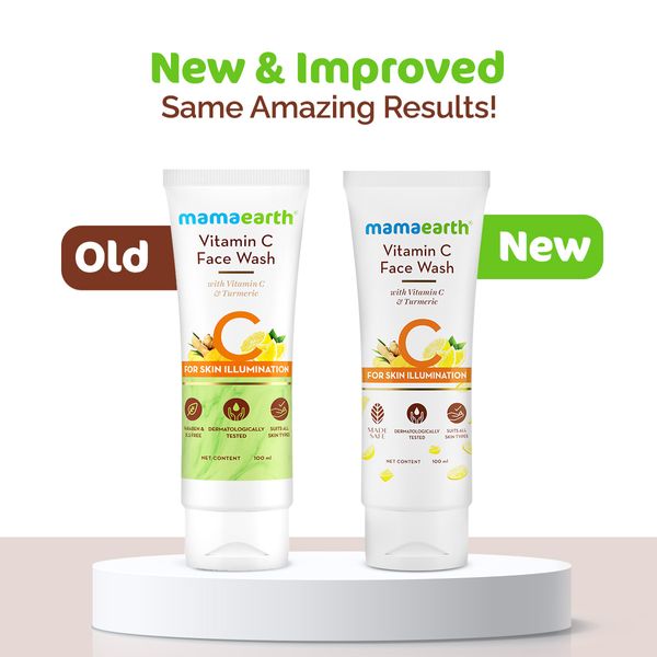 Mamaearth Vitamin C Face Wash, 100 ML