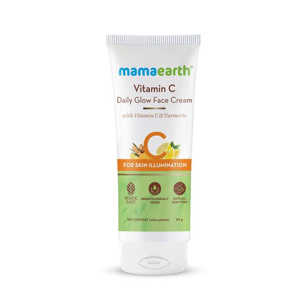 Mamaearth Vitamin C Face Cream, 80 GM