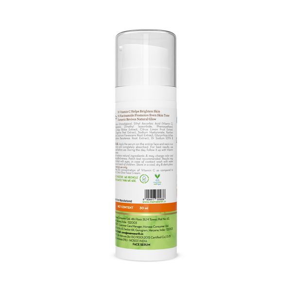 Mamaearth Vitamin C Daily Glow Face Serum, 30 ML