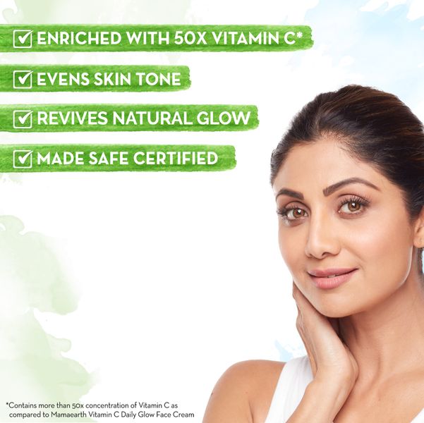 Mamaearth Vitamin C Daily Glow Face Serum, 30 ML