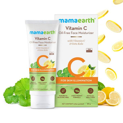 Mamaearth Vitamin C Oil-Free Moisturizer, 80 GM