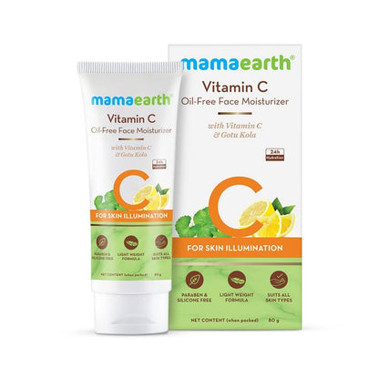 Mamaearth Vitamin C Oil-Free Moisturizer, 80 GM