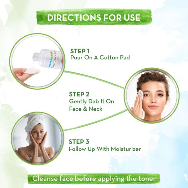 Mamaearth Vitamin C Face Toner, 200 ML