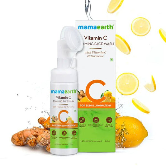 Mamaearth Vitamin C Foaming Face Wash , 150 ML