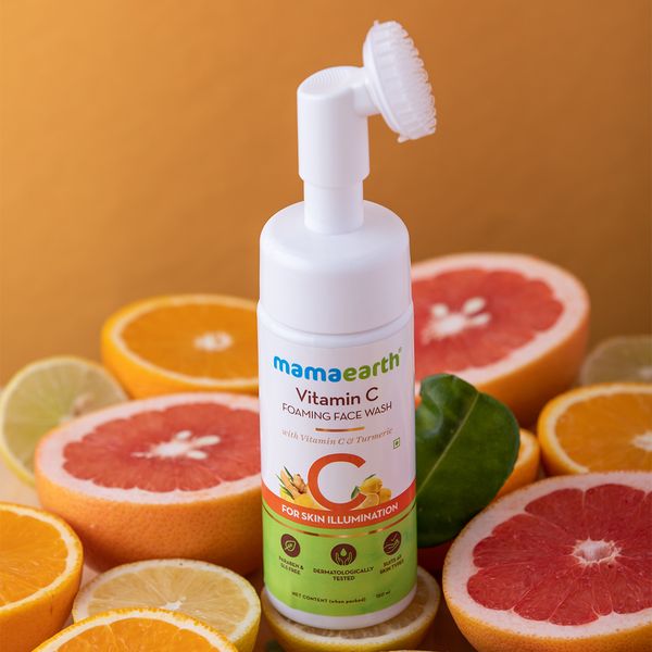 Mamaearth Vitamin C Foaming Face Wash , 150 ML