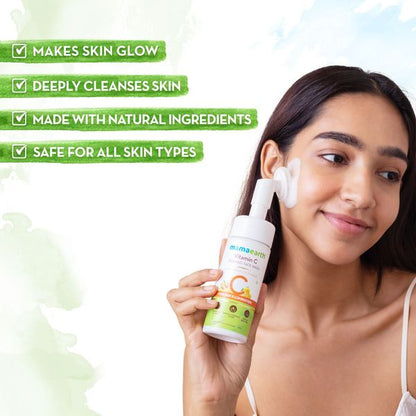 Mamaearth Vitamin C Foaming Face Wash , 150 ML