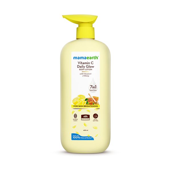 Mamaearth Vitamin C Daily Glow Body Lotion, 400 ML