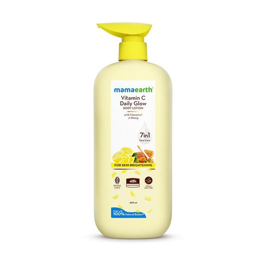 Mamaearth Vitamin C Daily Glow Body Lotion, 400 ML