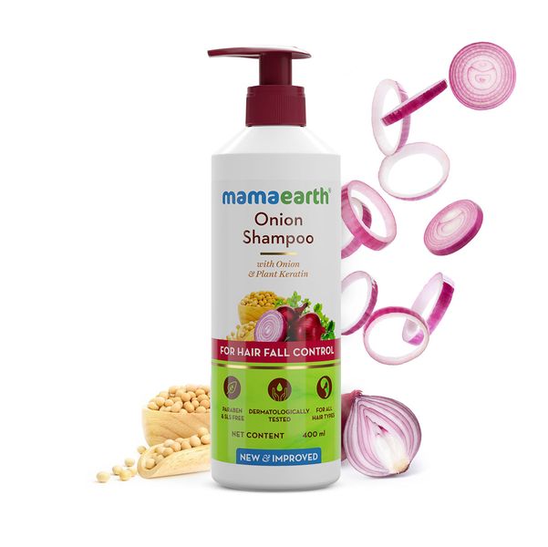 Mamaearth Onion Shampoo, 400 ML