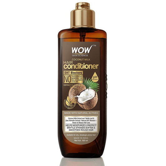 WOW SKIN SCIENCE COCONUT MILK CONDITIONER, 100ML
