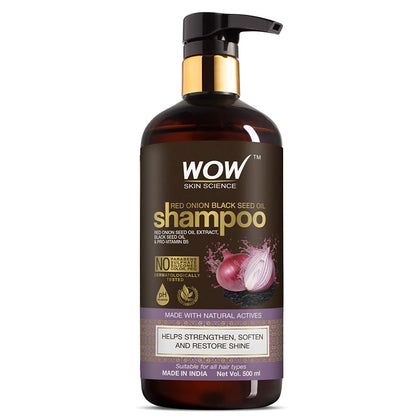 WOW SKIN SCIENCE ONION OIL SHAMPOO, 500ML